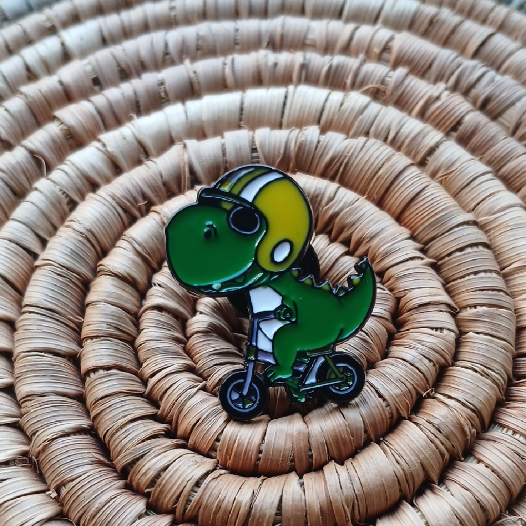 New Daredevil T-Rex Enamel Pin 12$